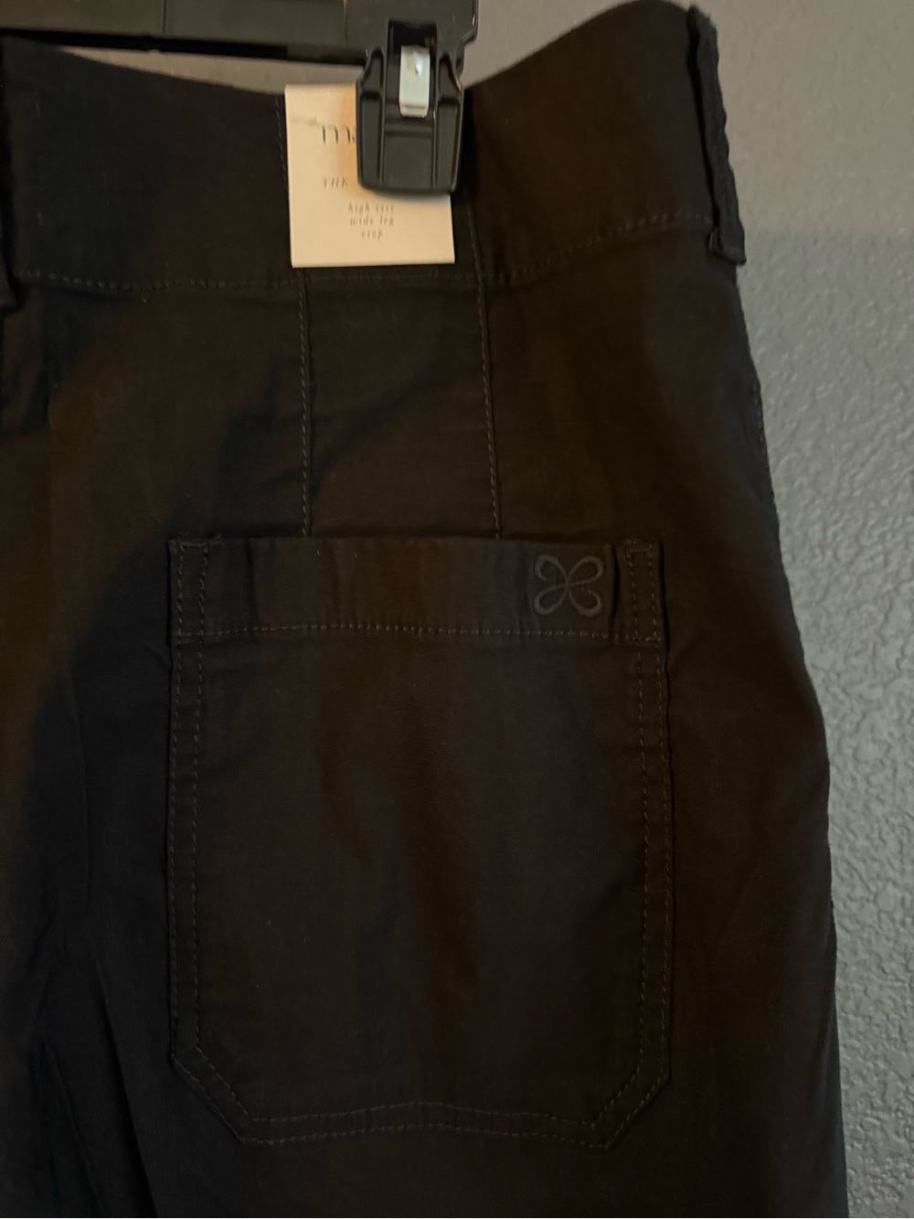MAEVE • NWT the Colette high rise wide leg crop pants Size 32 magic fabric - Picture 9 of 12